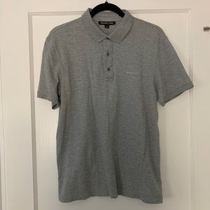 Michael Kors gray polo shirt